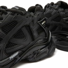 Balenciaga Men's Runner Sneakers in Black Matt