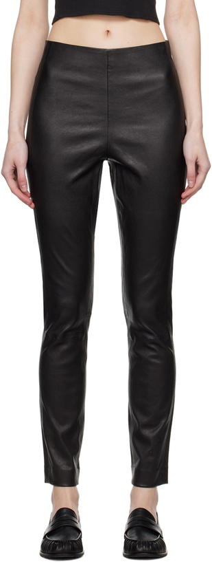 Photo: rag & bone Black Simone Leather Pants
