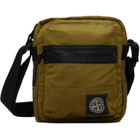 Stone Island Khaki 9200015 Coated Nylon Metal ECONYL Bag