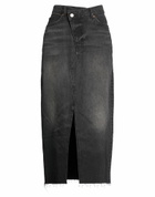 Reformation Womens Denim skirt in Black
