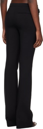 Courrèges Black Tailored Slash Trousers