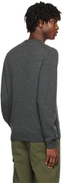 Ralph Lauren Purple Label Gray Crewneck Sweater