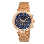 Torino Carrero Adelina GMT Quartz Blue Dial Ladies Watch CL1R03BUJ