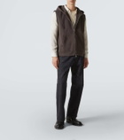 Our Legacy Motor cotton jersey zip-up vest
