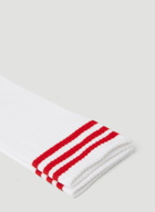Extra Long Track Socks in White