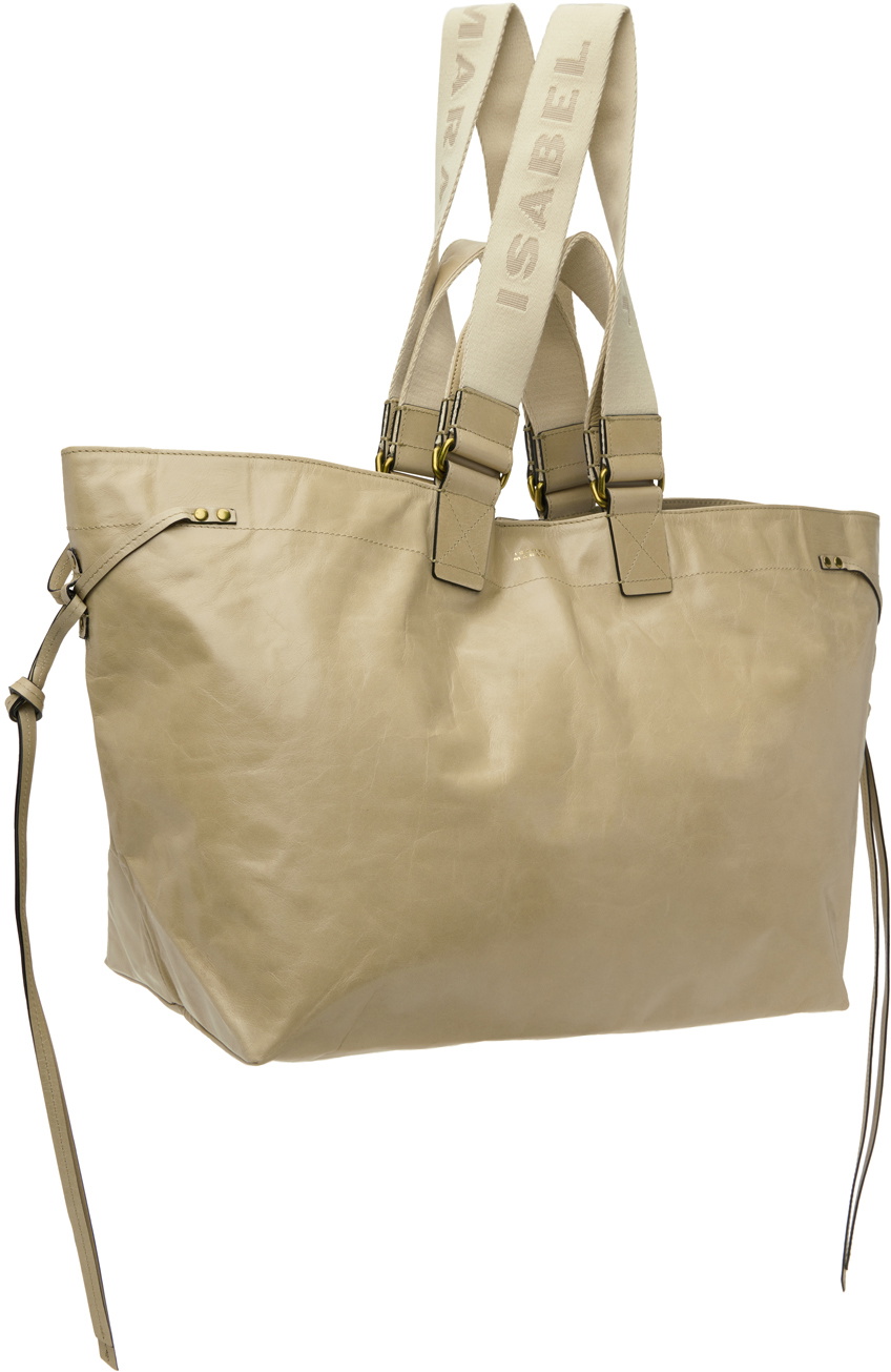 Isabel Marant Beige Wardy Leather Tote Isabel Marant