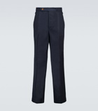 King & Tuckfield - Pleated TENCEL® and cotton pants