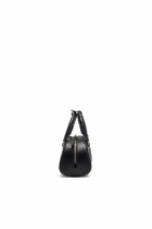 Diesel 1DR Dome-Mini bowling bag in snake-effect leather - Crossbody Bags Womens in Black