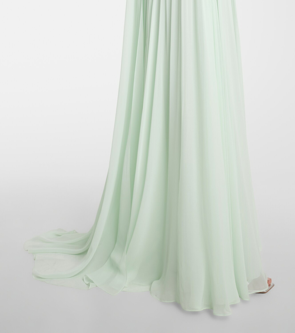 Elie Saab Sequined silk-blend gown