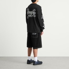 END. City Series 2.0 Glasgow Long Sleeve T-Shirt in Black