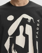 By Parra DETACHED TEE Black Mens Shortsleefe