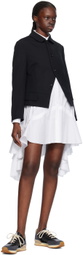 Comme des Garçons Comme des Garçons Black Peter Pan Collar Jacket