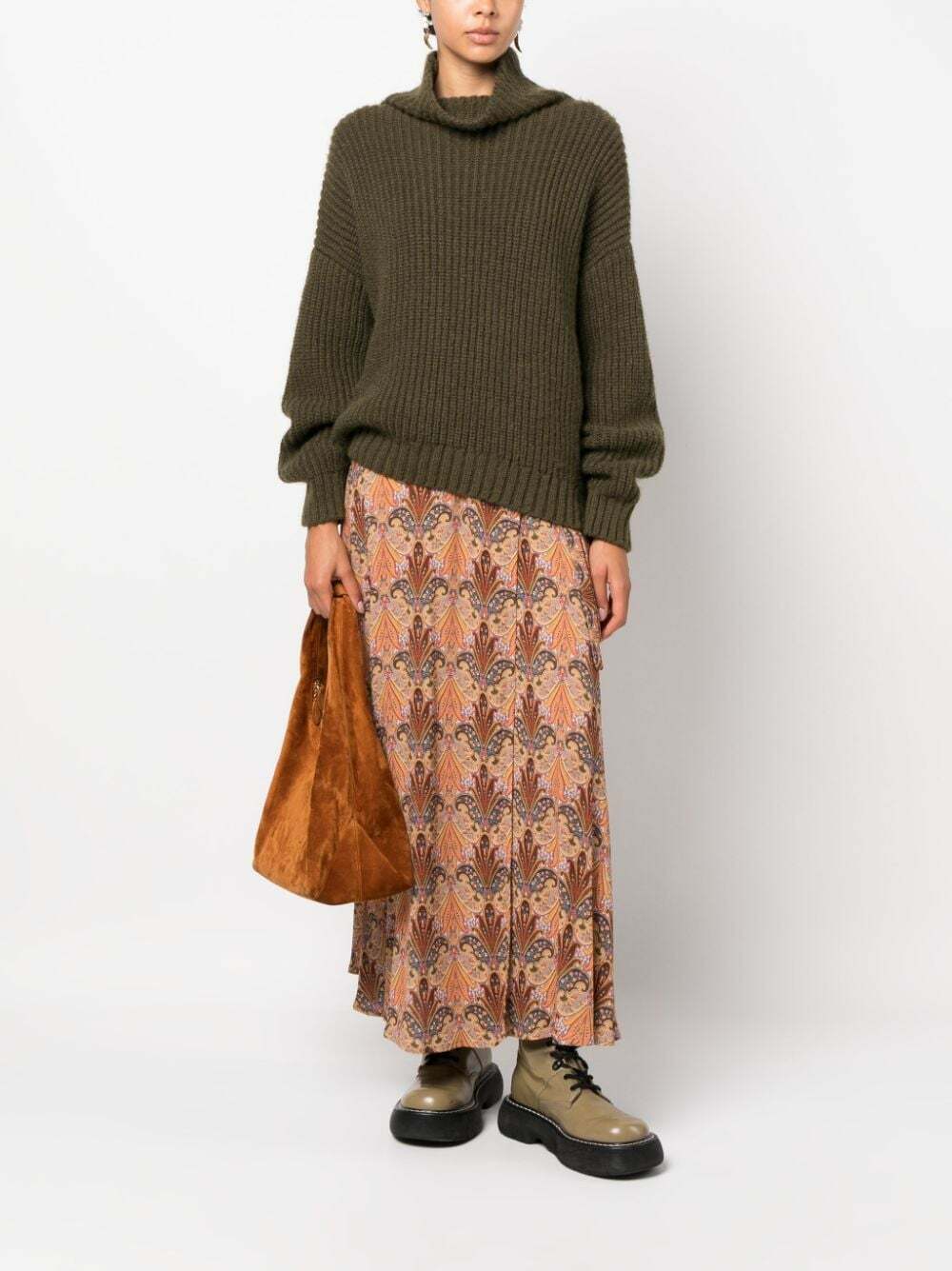 Etro - Woman - Green - Skirt main image 0