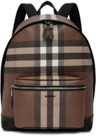 Burberry Brown Check Backpack
