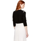 Chloe Black Ruffle Sweater