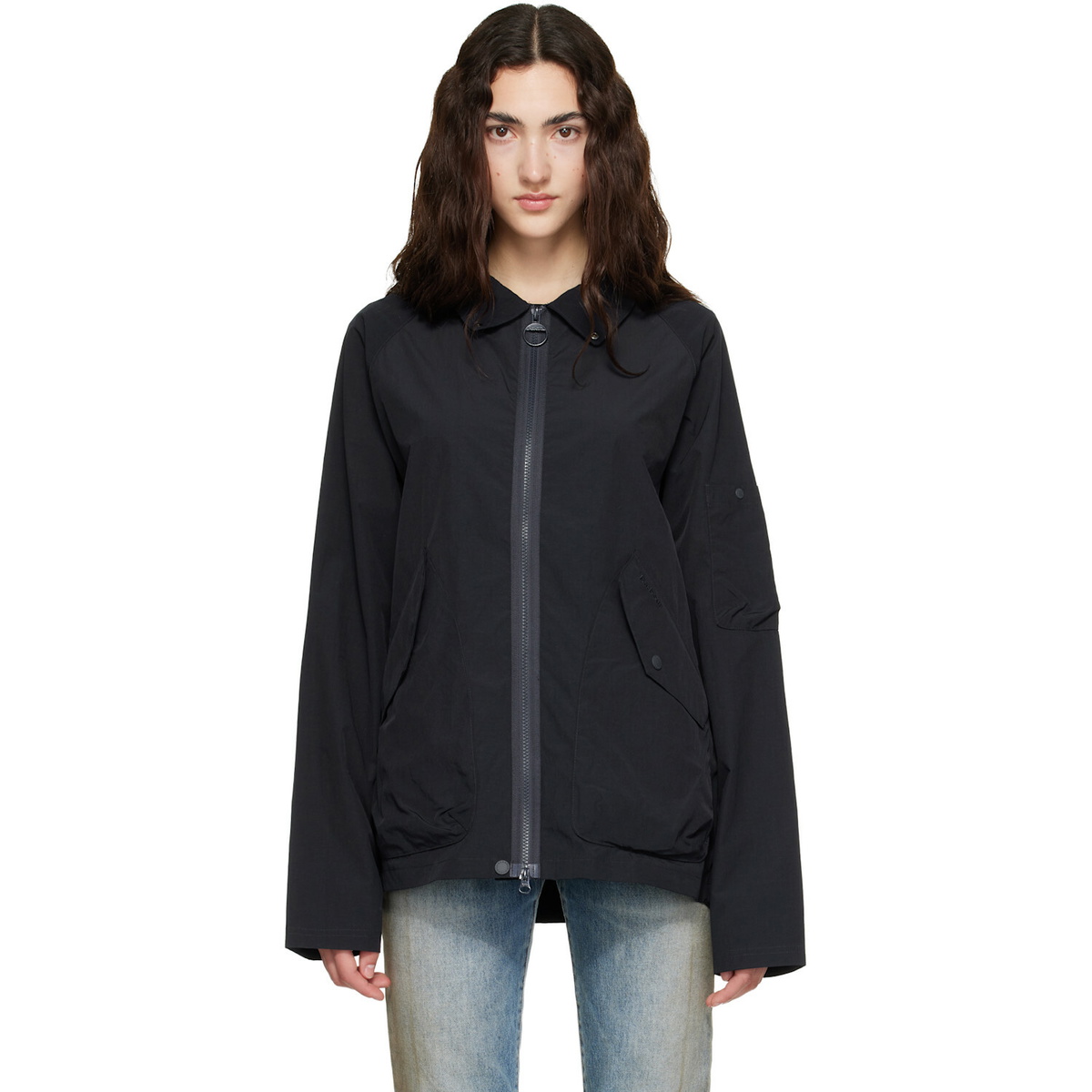 Barbour Navy Re-Engineered Endurance Casual Jacket