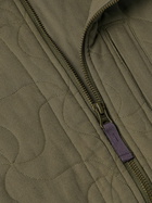 Corridor - Quilted Cotton Jacket - Green