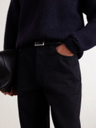 SAINT LAURENT - Mick Straight-Leg Jeans - Black