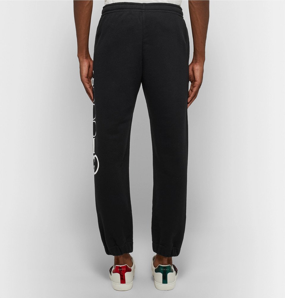 Gucci print online sweatpants