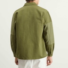 Stan Ray Men's CPO Shirt in Olive Poplin/Sateen