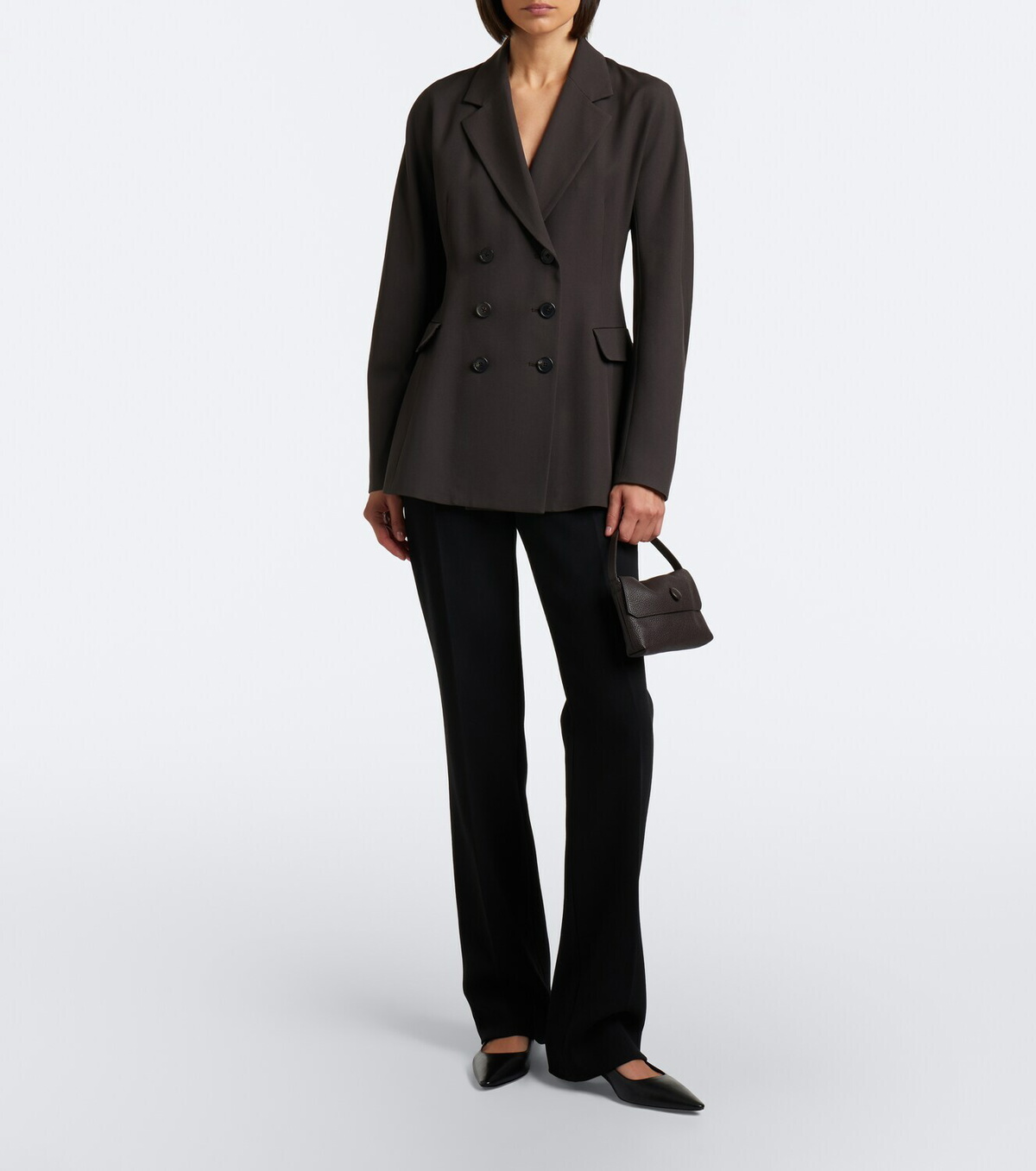 The Row Sally leather top-handle bag