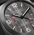 Panerai - Luminor Luna Rossa Challenger Automatic GMT and Flyback Chronograph 44mm Titanium and Leather Watch - Black