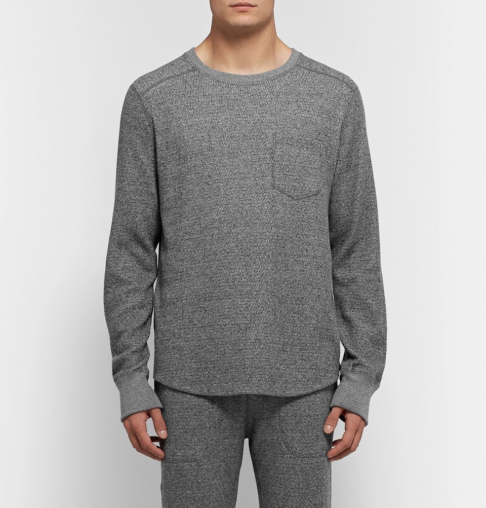Todd Snyder - Loopback Cotton-Jersey Sweatshirt - Gray