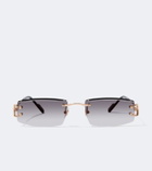 Cartier Eyewear Collection Motifs De Cartier rectangular sunglasses