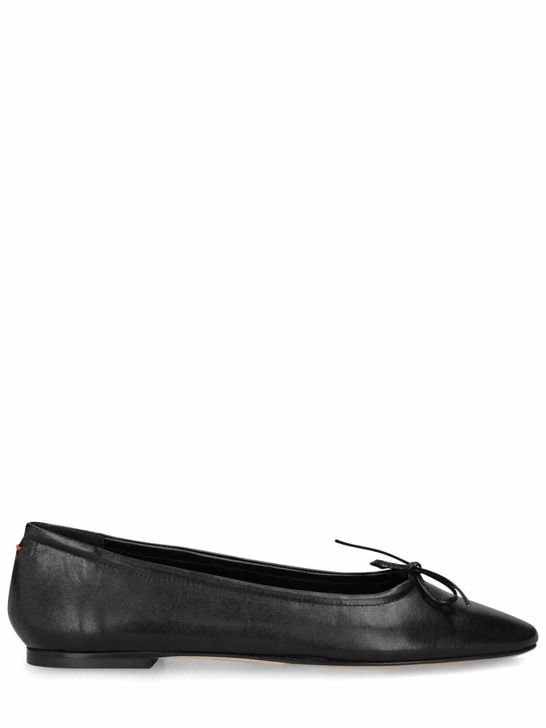 AEYDE - 10mm Delfina Leather Ballerina Flats Aeyde