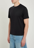 Frame Cotton-jersey T-shirt Black