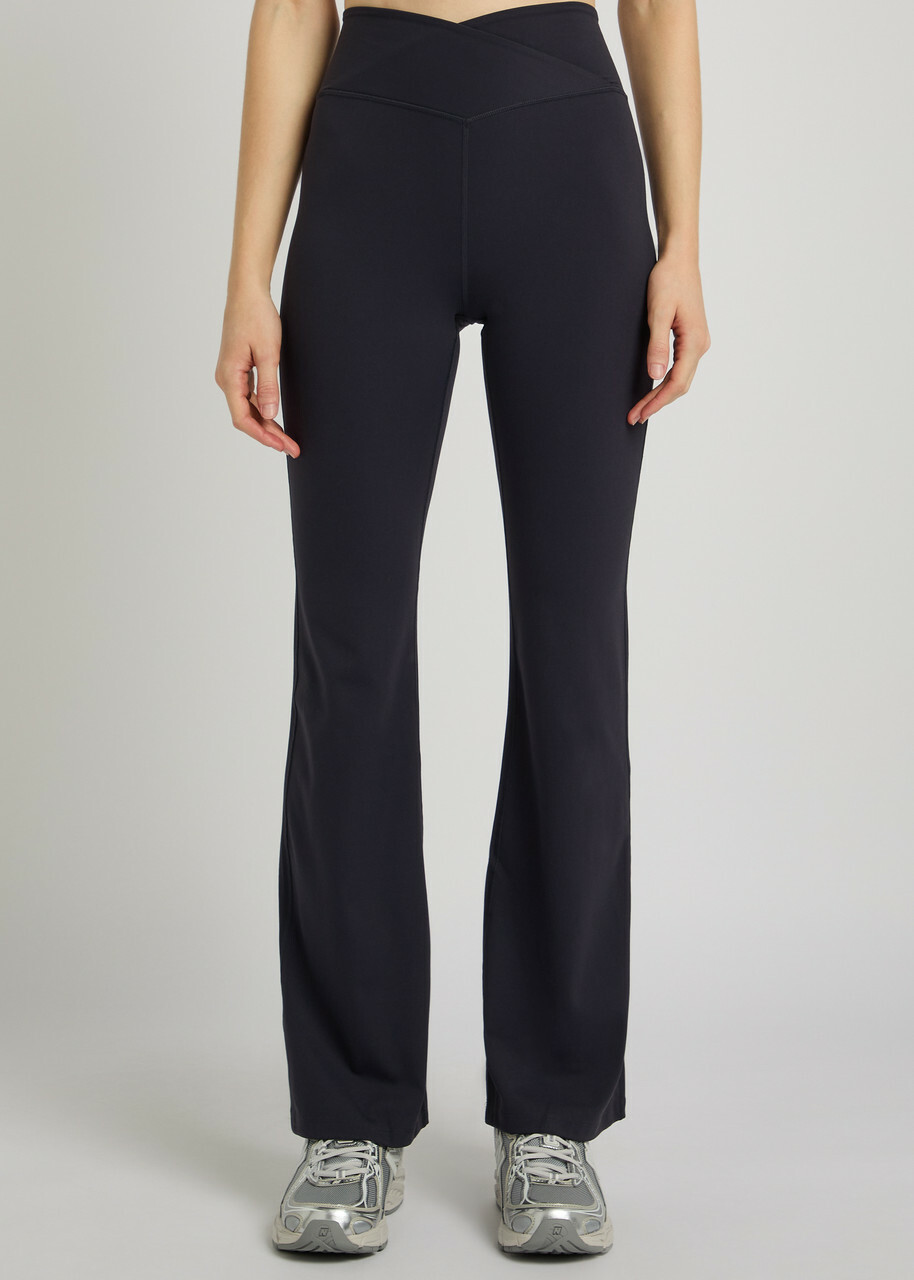 Tala Dayflex Flare Stretch-jersey Leggings Navy