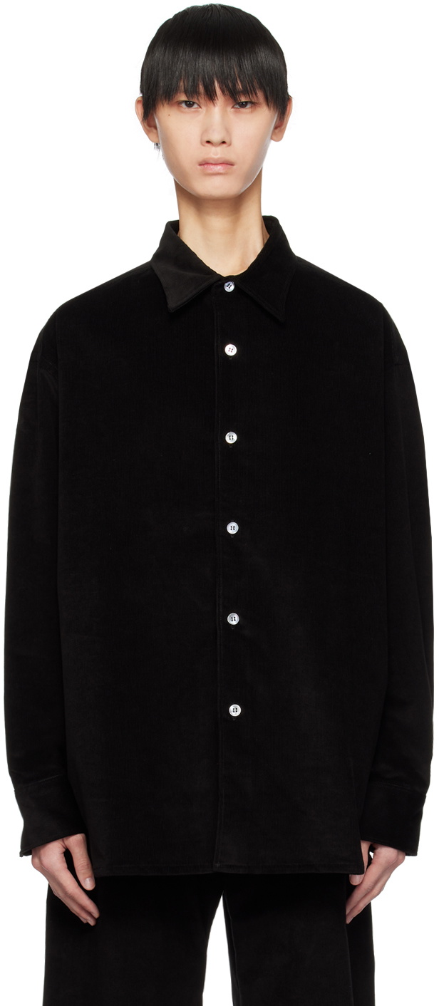 Studio Nicholson Black Rosso Shirt Studio Nicholson