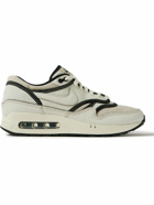 Nike - World Make Air Max 1 '86 Leather-Trimmed Canvas and Mesh Sneakers - Neutrals