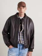 Canali - Wool and Linen-Blend Twill Baseball Cap - Brown