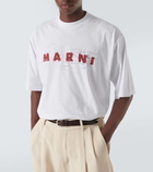 Marni Logo cotton jersey T-shirt