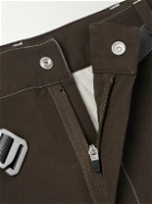 Satisfy - Straight-Leg Belted PeaceShell™ Trousers - Brown