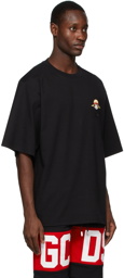 GCDS Black One Piece Edition Luffy T-Shirt