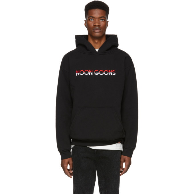 Photo: Noon Goons Black Red Tide Logo Hoodie