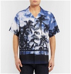 Noon Goons - Camp-Collar Printed Woven Shirt - Men - Navy
