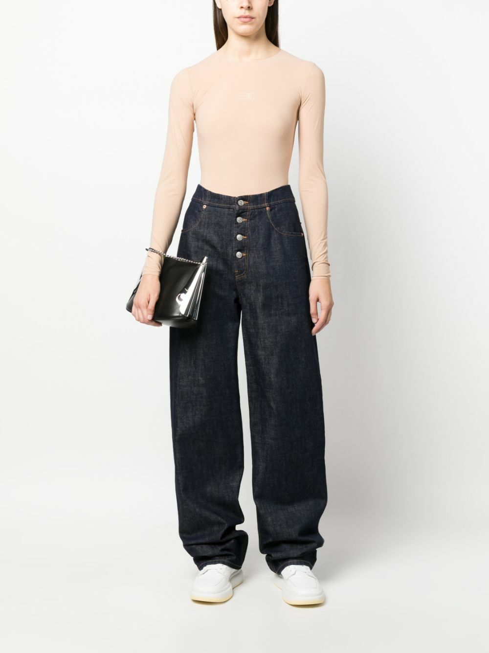 Maison Martin Margiela MM6 Grey Long Sleeve (L) main image 0