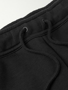 Nike - Tapered Cotton-Blend Tech Fleece Sweatpants - Black