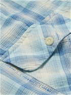 RRL - Carter Checked Cotton Shirt - Blue