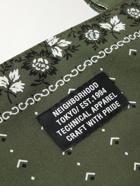 Neighborhood - Bandana Printed Cotton-Poplin Tote Bag