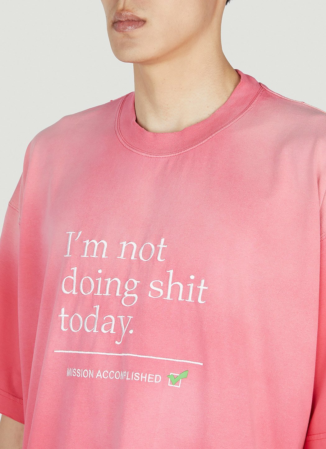 VETEMENTS Slogan T-Shirt