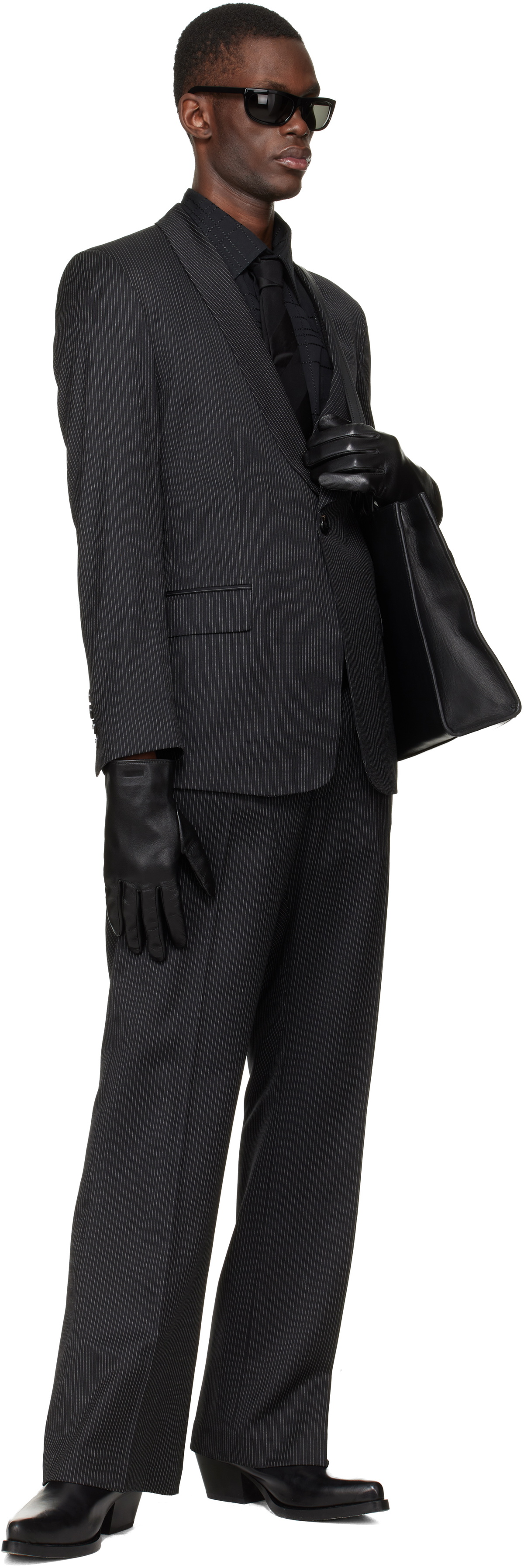 Ernest W. Baker Black Tuxedo Blazer