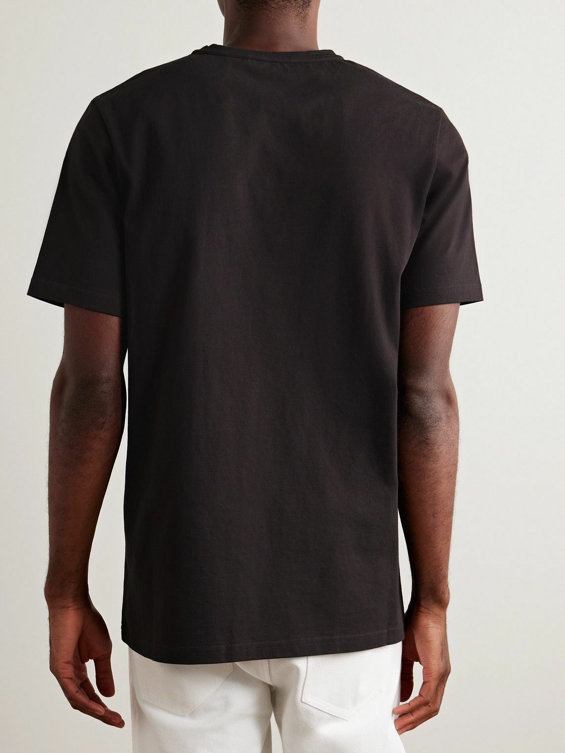 Gabriela Hearst - Bandeira Cotton-Jersey T-Shirt - Brown