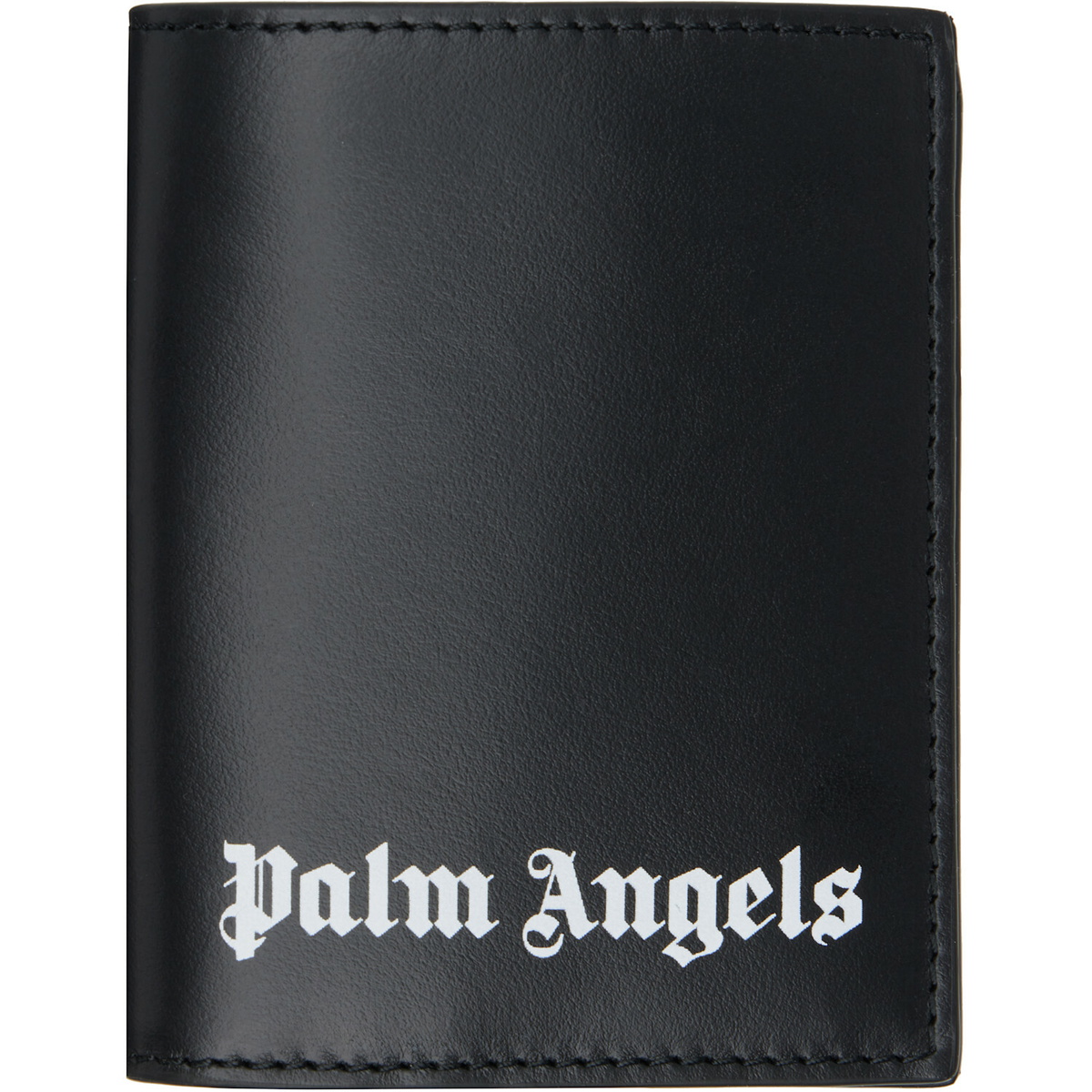 Palm Angels Black Classic Logo Bifold Wallet