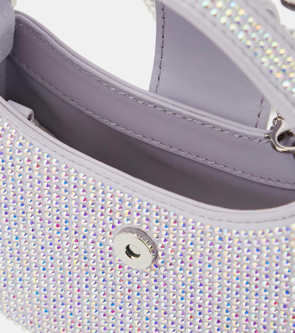 トートバッグ Self-Portrait Rhinestone-Embellished Structured Handbag With 18725594_40477869_600.jpg