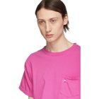 Noah NYC Pink Pocket T-Shirt