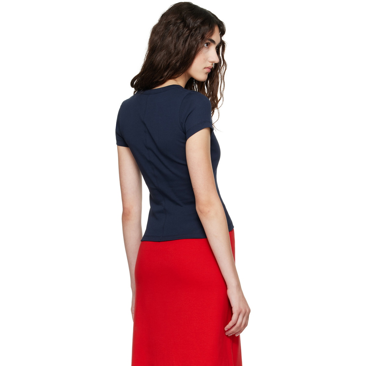 FLORE FLORE Navy Jill Baby T-shirt